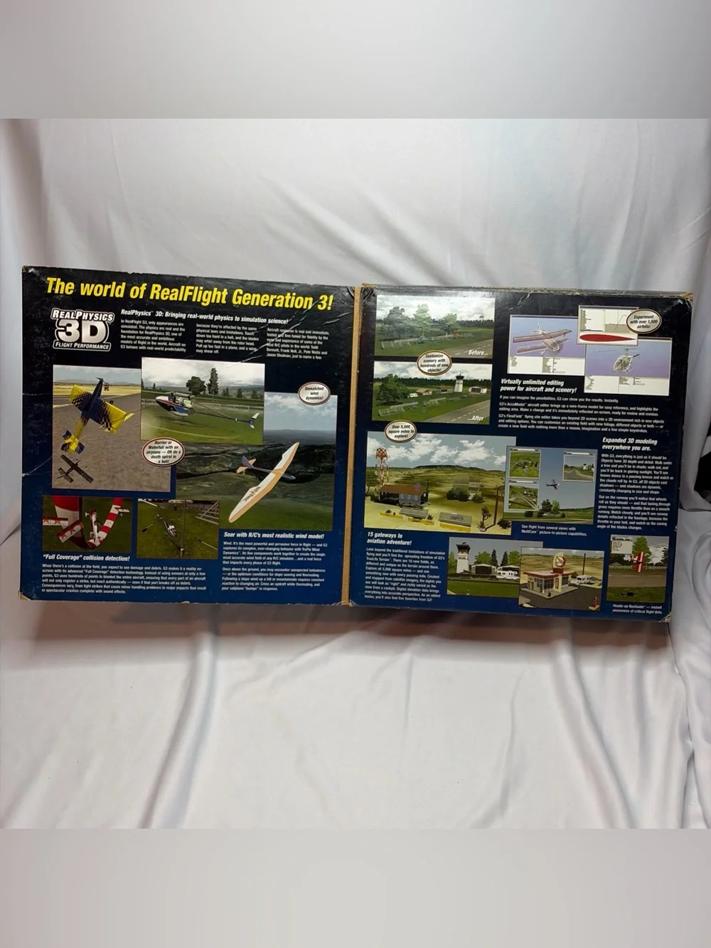 RealFlight G3 R/C Flight Simulator by - Black/Yellow Box